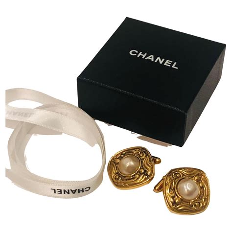 authentic Chanel cufflinks